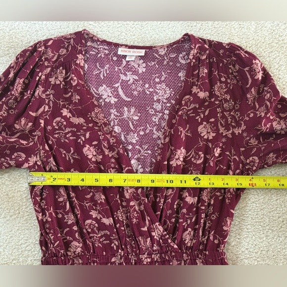 Knox Rose Boho Dress Long Sleeves With Pockets Size XS - Picture 12 of 16